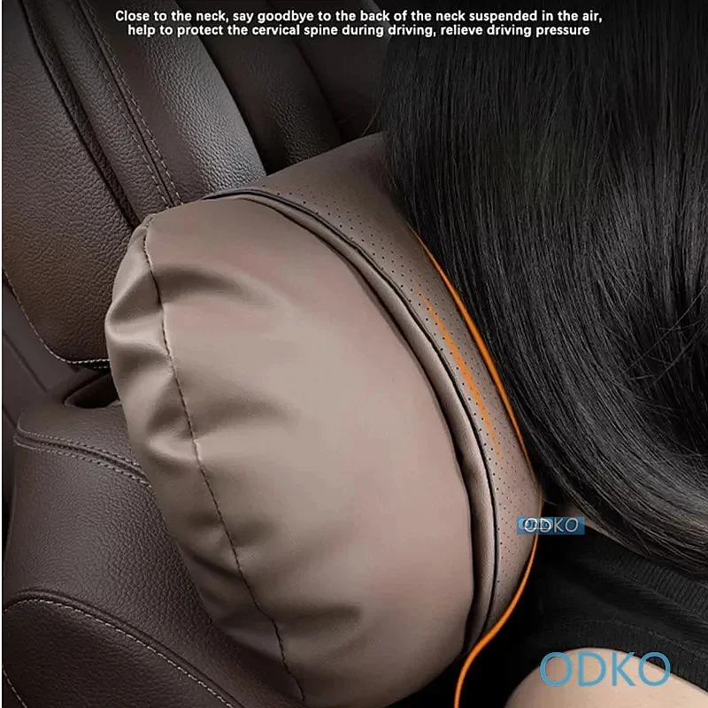 Car Seat Headrest Restraint Auto Safety Head Neck Rest Relax Pillow For Mercedes Benz GLC Class X253 C253 GLC260 GLC300