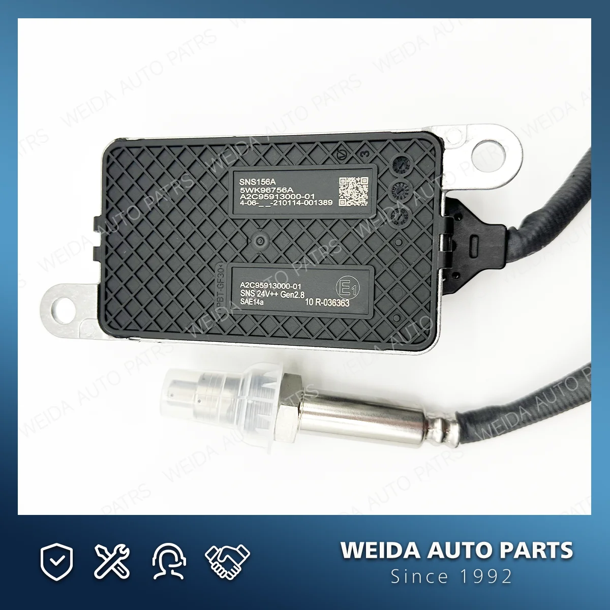 

5WK96756A SNS156A A2C95913000-01 Original New Nitrogen Oxygen Nox Sensor For UNINOX Engine Car Trunk Excavator