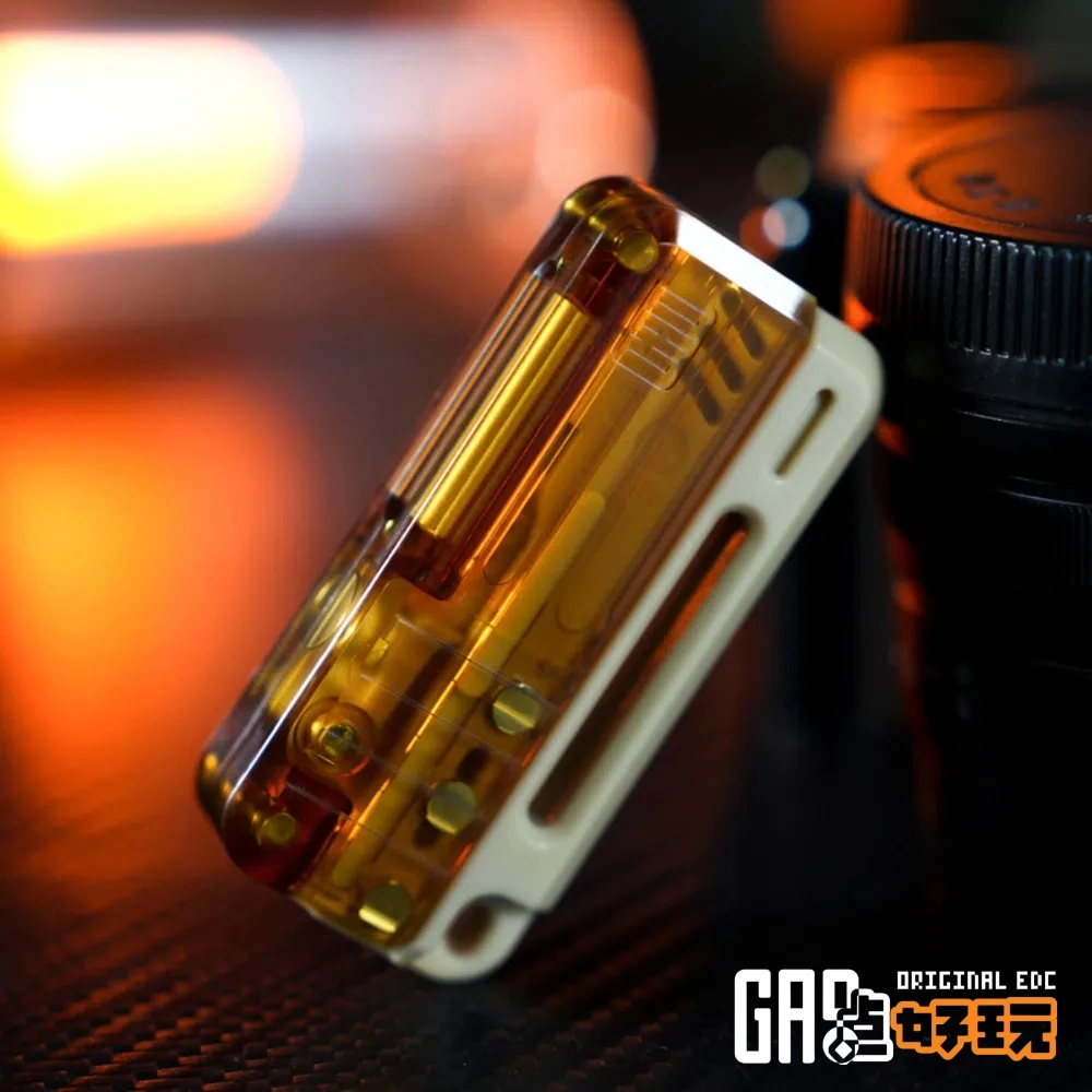 GAO STUDIO PEI PEEK Fidget Slider RlFLE-5 Push Slider juguete para aliviar el estrés escritorio de oficina novedad juguete diseño deslizante Original