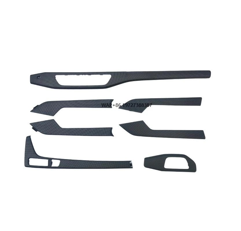 

Real Dry Carbon Fiber Interior Trim Kit for A4 A5 S4 S5 B9 B9.5 2017-2024 Dashboard Console Decorative Accessories Upgrade