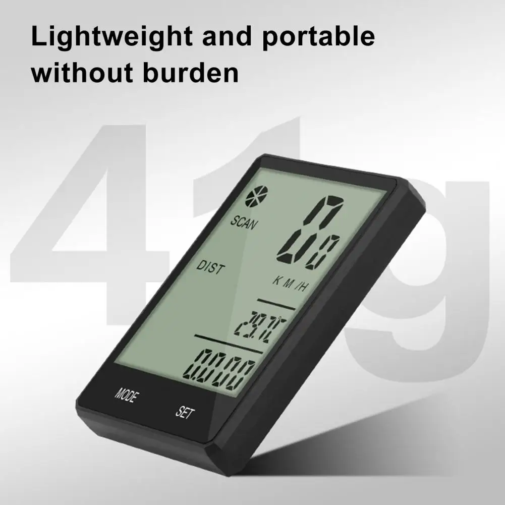 

Real-time Riding Data Display Advanced Waterproof Bike Speedometer with Lcd Screen Lightweight Portable Cycling for Accurate
