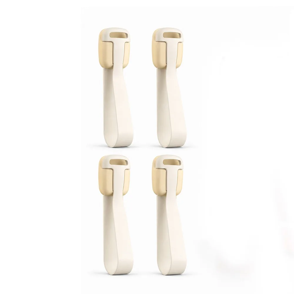 4pcs Reusable Christmas Storage Tie Self Adhesive Silicone Cord Organizer Cable Routing Cord Sorting Stocking Display Ties