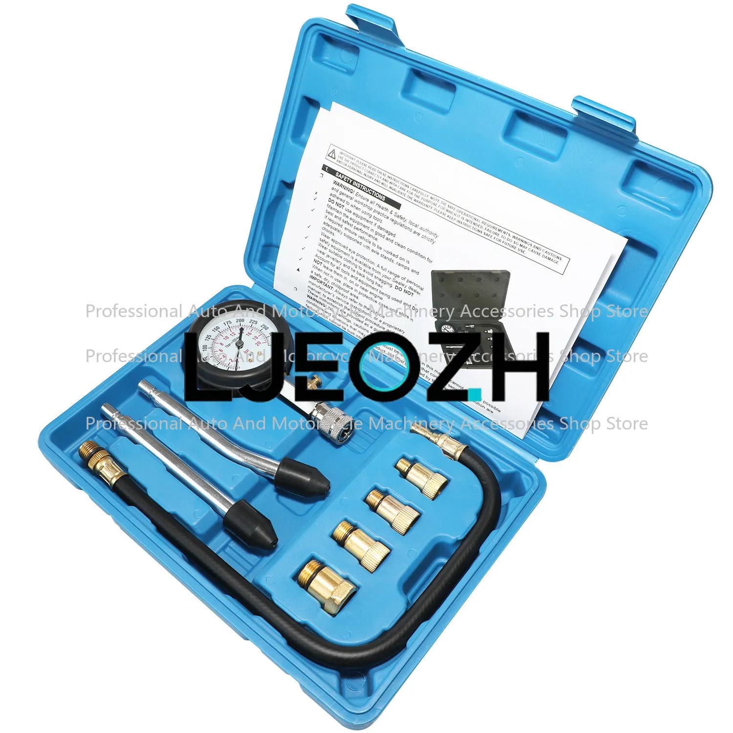 

Автомобильный манометр для измерения давления в цилиндрах, многофункциональный прибор для диагностики и проверки прочности цилиндров