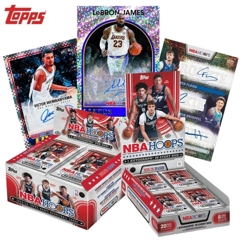 saison-2025-26-topps-hoops-nba-carte-a-collectionner-de-basketball-james-curry-Edition-limitee-signee-cadeaux-pour-les-fans-boite-d'origine