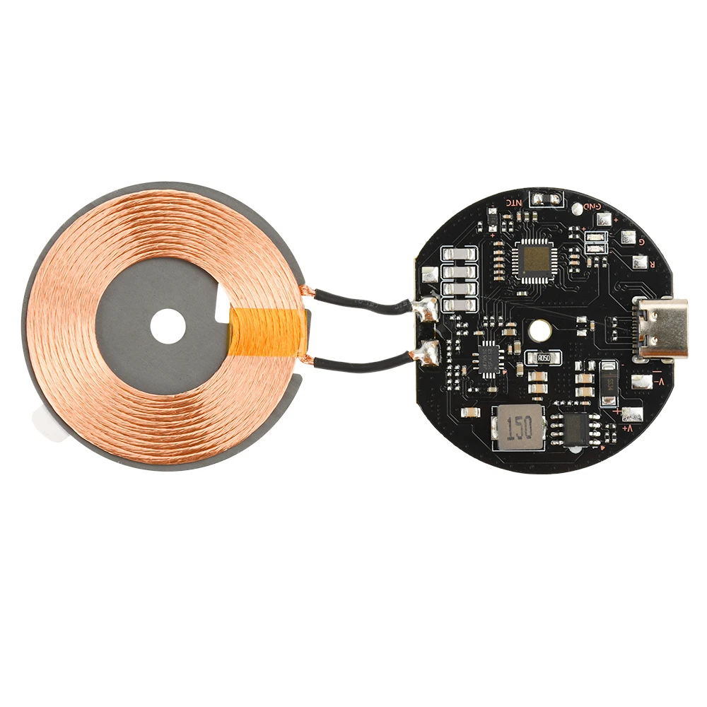 20W Hochleistungs-Auto-Wireless-Lademodul 12/24V Handy-Akku Auto-Modifikation Wireless-Lade-Motherboard PCBA – Detail 3