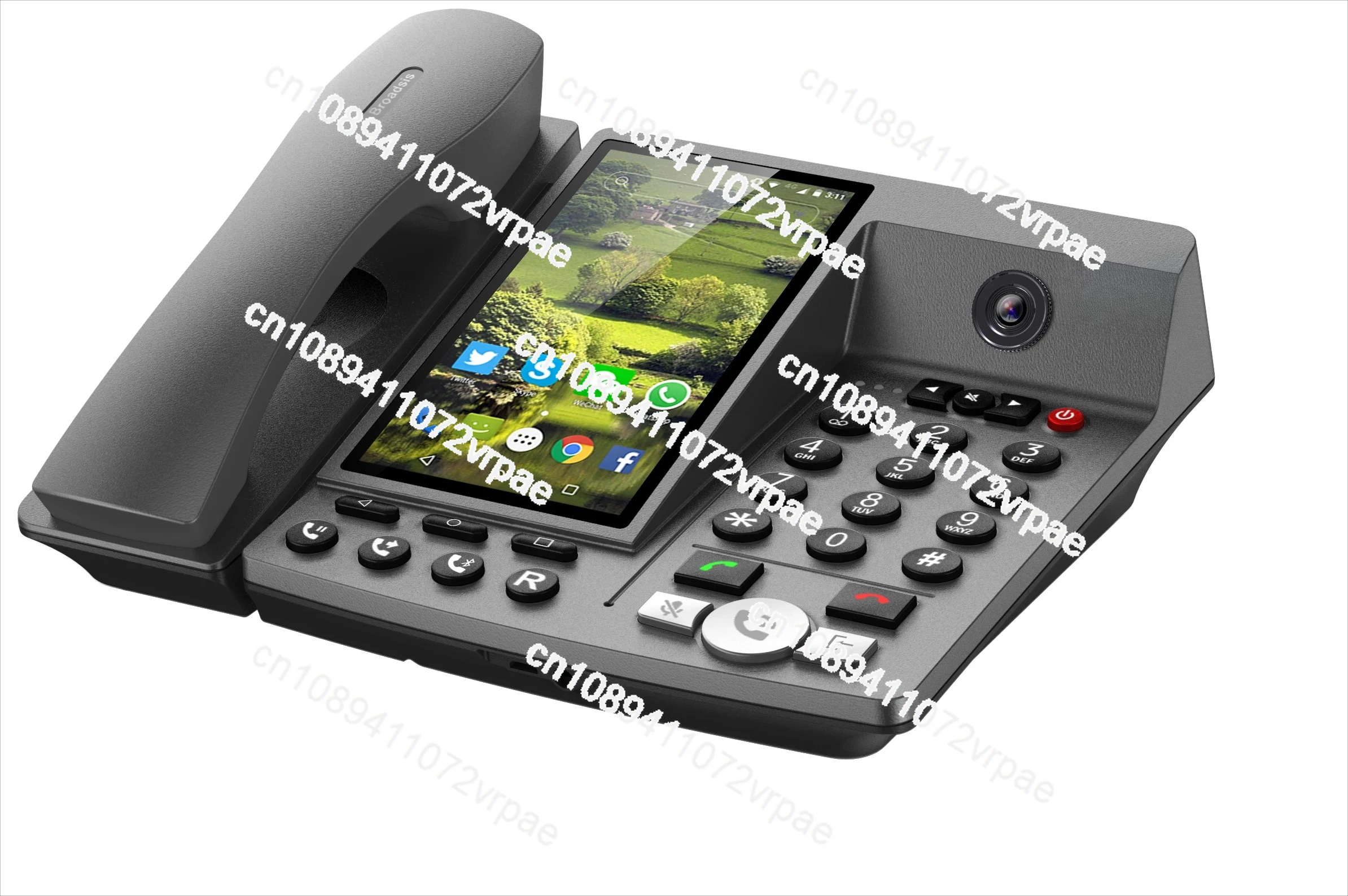 

4G LTE FWP Phone | 5.5-Inch IPS TFT Touch Screen with Big LCD Display