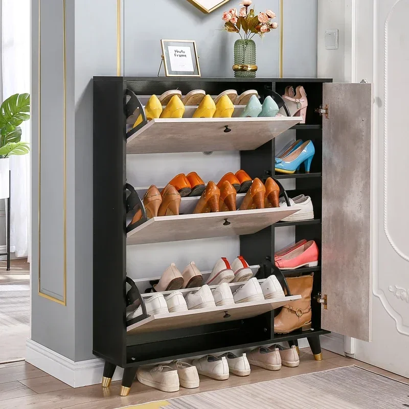 Organizer Designs Shoe Rack Nordic Holder Entryway Shoe Rack Hallway Dressing Portable Entry Meuble Chaussure Cabinet Furniture