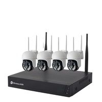 Tuya 1080p 4ch 8ch Mini PTZ Human Motion Tracking Security Camara NVR DVR System Wireless 2MP IP66 Waterproof WiFi CCTV Camera