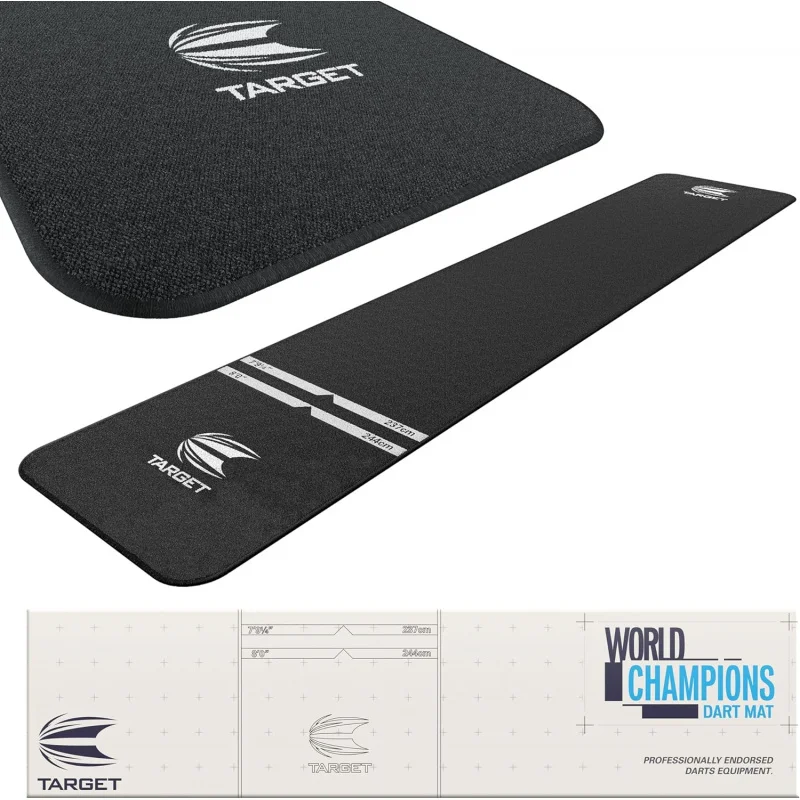 Anti-Slip Dart Mat with Throwing Line - Carpet Target Mat for Darts Suitable for Ground Protection And Dart Tips