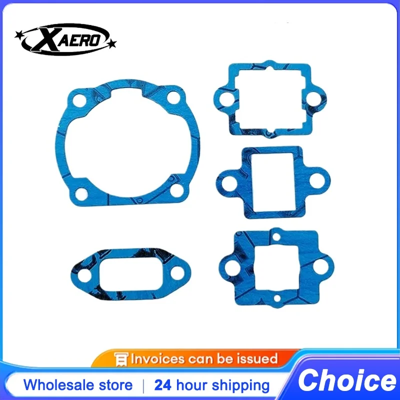 

Complete DLE20 Gasket Kit for DLE20 Engine High Temp Fiber & Copper Sealing Washers 2-Stroke RC Airplane Gas Engine Repair Parts