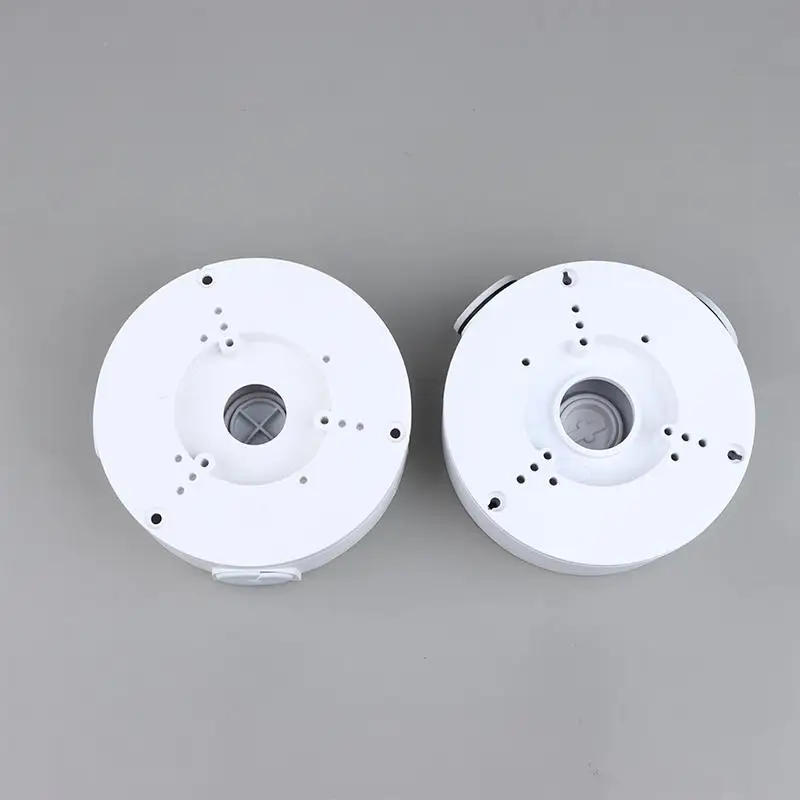 PFA130-E Water-proof Junction Box Aluminum/Plastic White Camera Mounts IP66 Bracket For Dahua  Camera Turret Camera