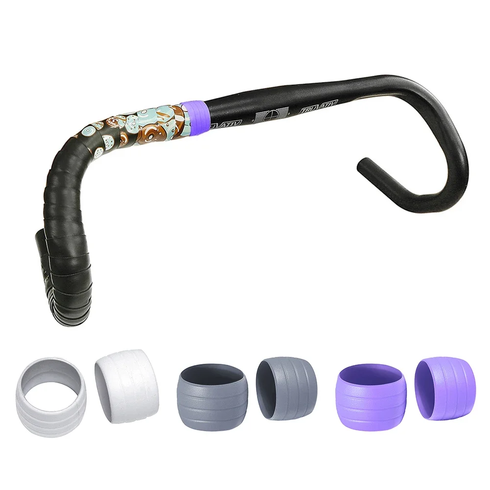 Mountain Road bBicycles With Fixed Loop Sleeves Elastic Straps Fixed Loop Rings Bicycle Straps And Decorative Rings At the End