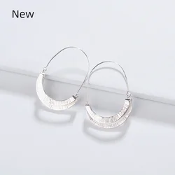 2020 New  Geometric U Shape Semicircle Hoop Earrings for Women Statement Earrings Jewelry Wholesale