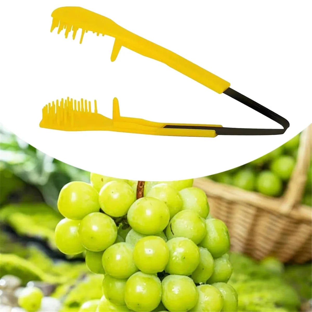 

AA98 Grape Pruning Clip Thinning Tool Handhled Fruits Grape Bud and Flower Thinning Clip for Farm Gardening Plant Hand Pruner