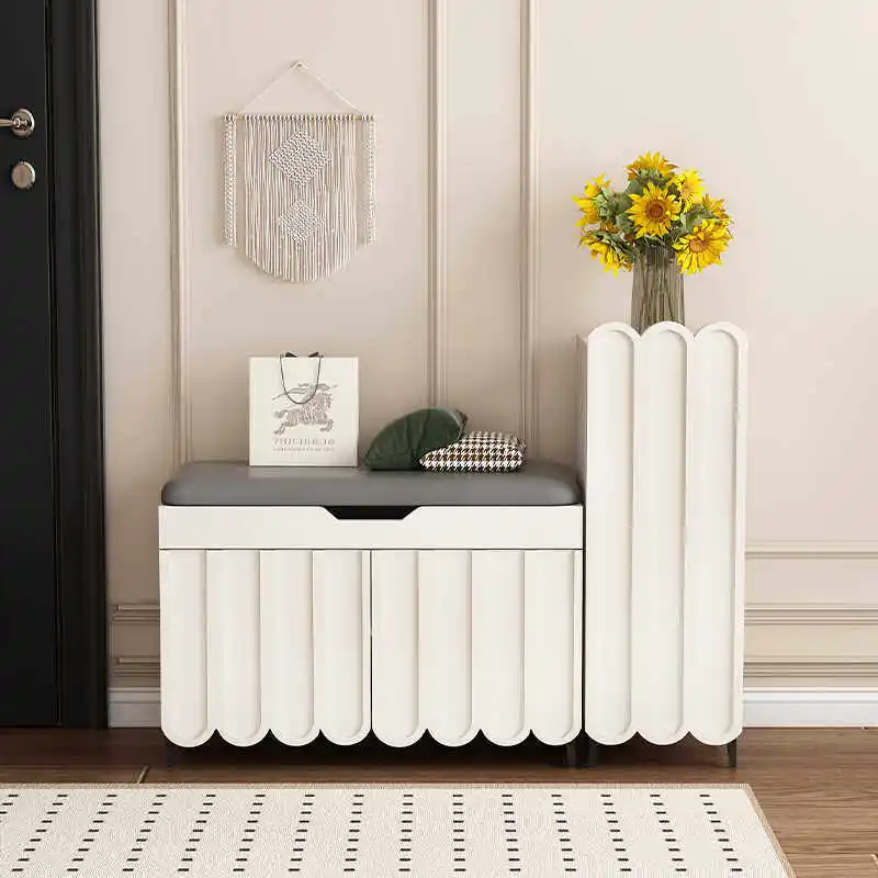White Cheap Storage Shoe Cabinet Large Capacity Entryway New Shoe Cabinet Organizers Tiny Luxury Range Chaussure Furniture Home