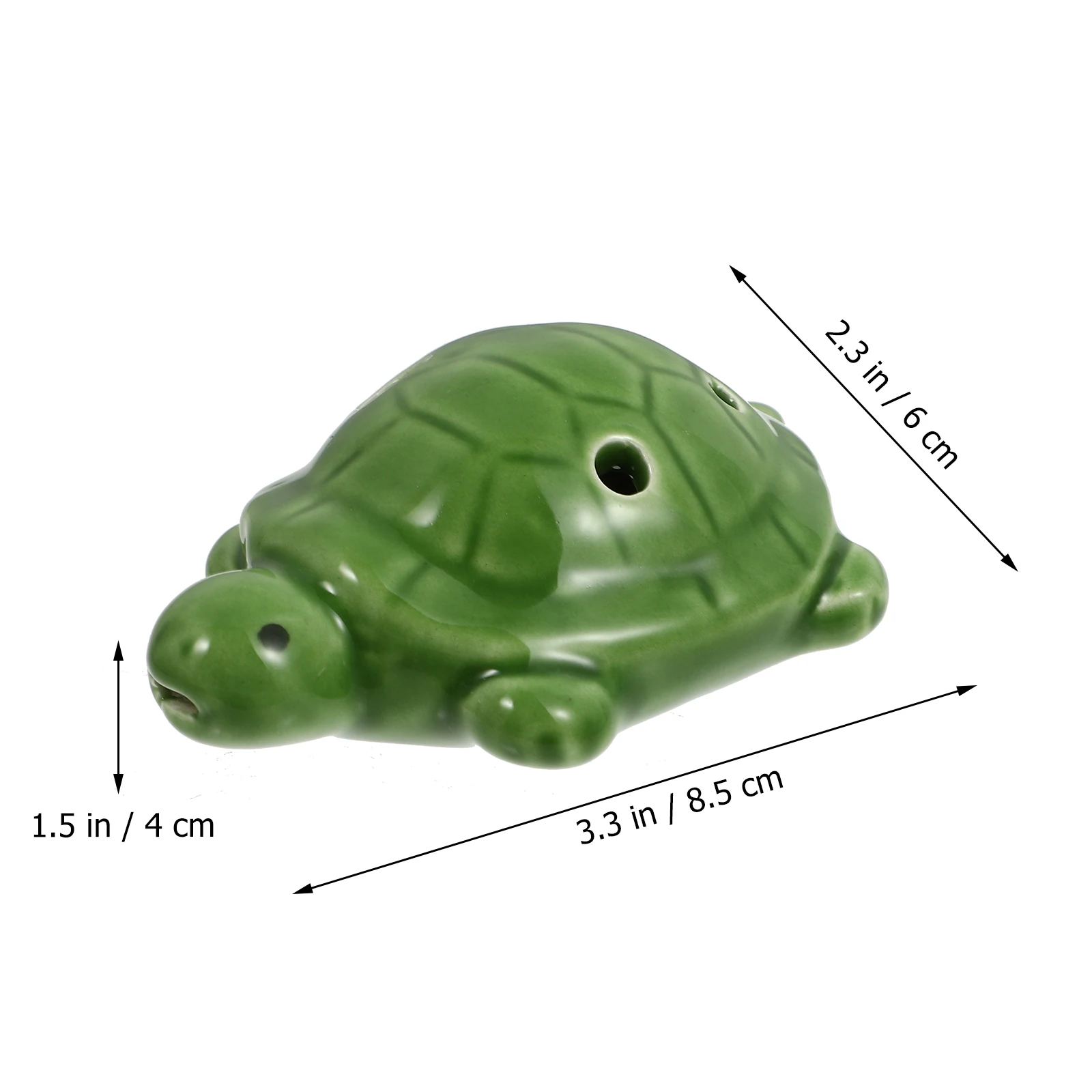 1 مجموعة منتصف لهجة الأكرينا السلاحف شكل خفيفة الوزن المحمولة المبتدئين الطلاب الأبيض الخزف الأكرينا الناي ثقوب لهجة دقيقة