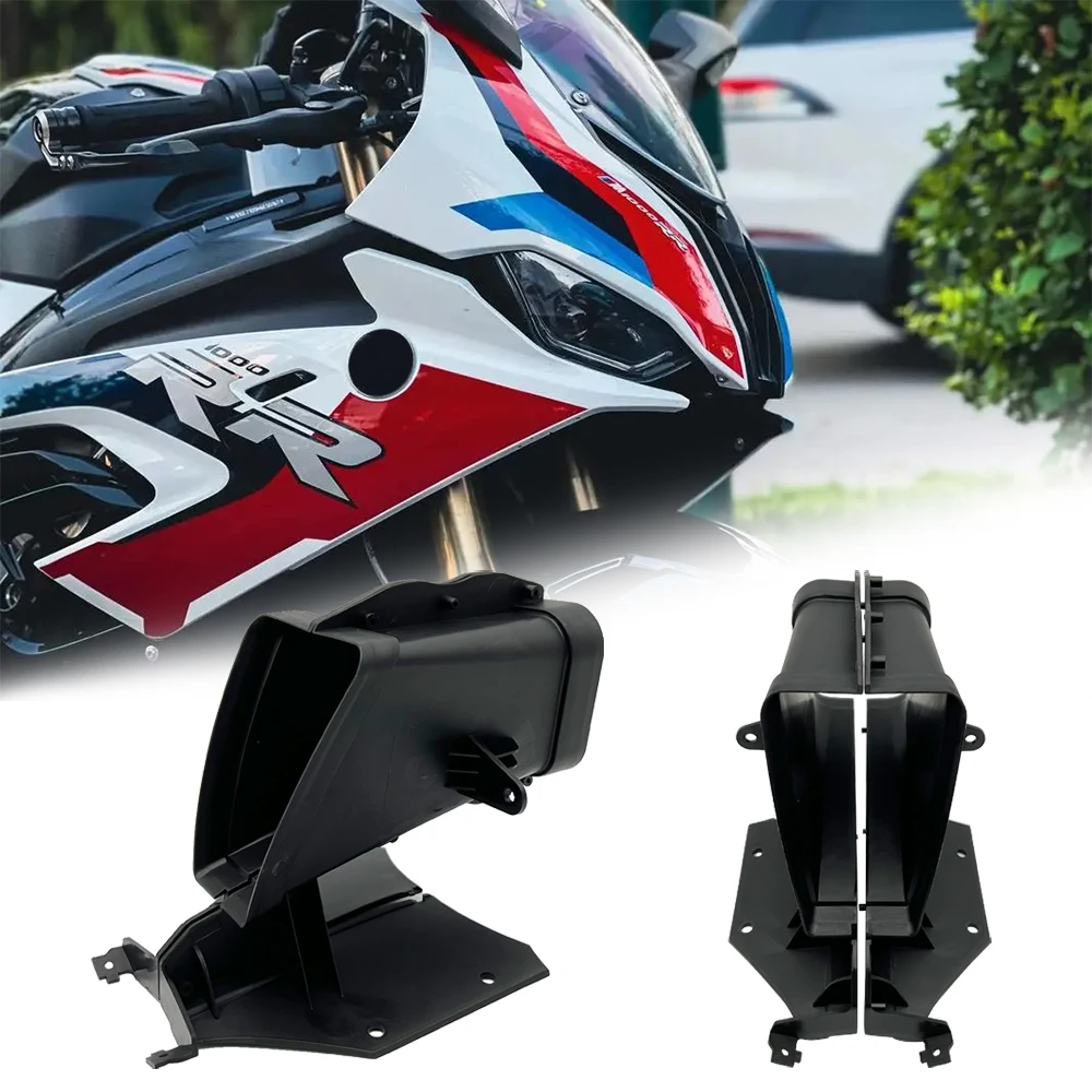 

Upper And Middle Nose Air Inlet Push Rod Fairing Air Inlet Pipe Connection Ventilation For S1000RR S1000 RR 2019 20 21 22 2023