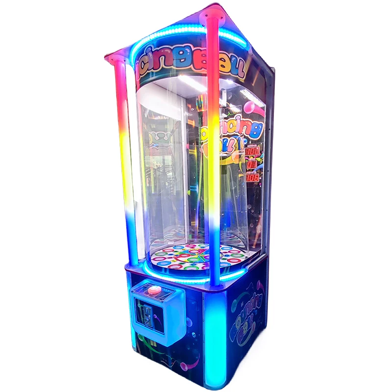 Shooting Machine Lottery Fluorescent Jump Ball Coin Game Machine Video Game City