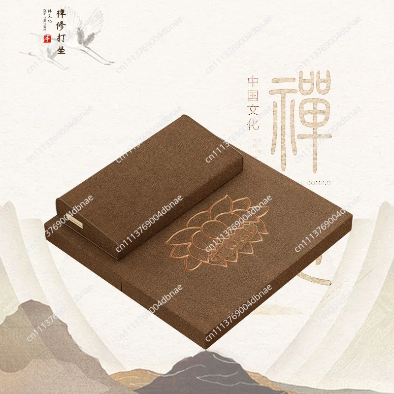 Seat Cushion Meditation Mat Futon Kneeling Meditation Home Thickened Folding Fabric Coconut Palm Zen Mat