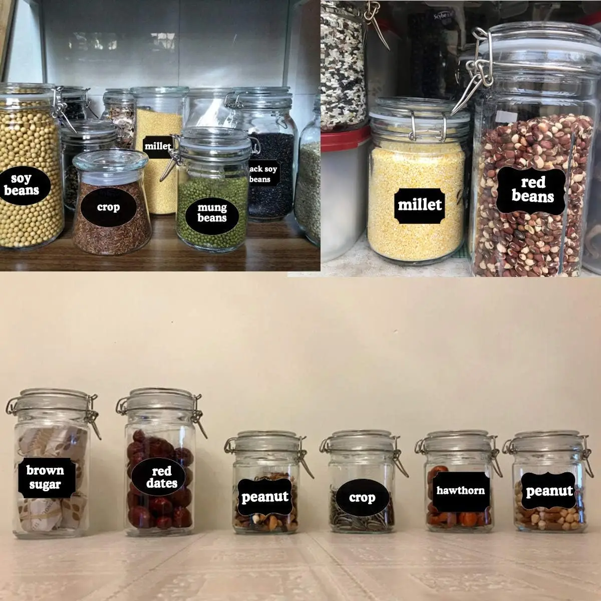 ملصقات ملصقات السبورة، ملصقات الطباشير القابلة لإعادة الاستخدام 90 قطعة #5