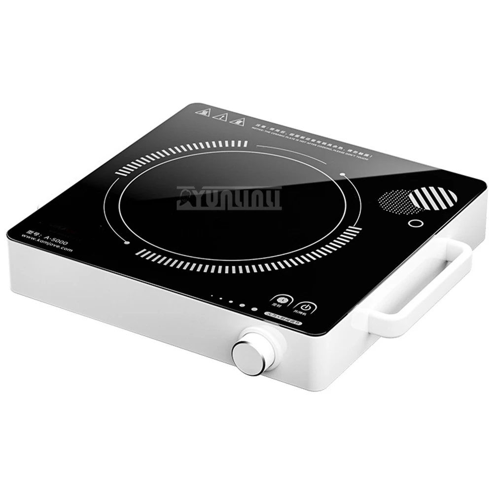 Estufa de té para el hogar, horno de calefacción por infrarrojos, estufa de cerámica eléctrica inteligente de alta potencia de 2100W