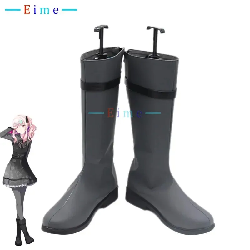 

XT8PJSk AKIYAMA MIZUKI Обувь из искусственной кожи Хэллоуин Карнавальные ботинки Реквизит для косплея На заказ @ XT6!