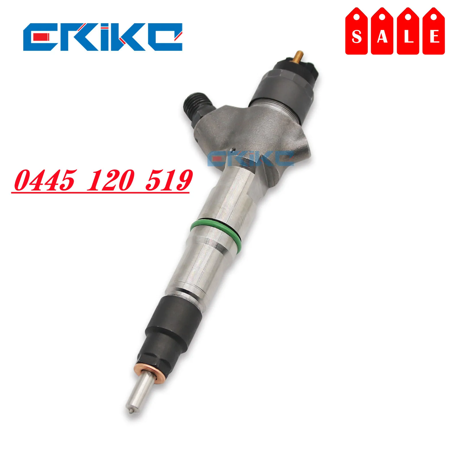 ERIKC 0445 120 519 Common Rail Injection 0 445 120 519 Diesel Injector Assembly 0445 120 519 for BOSCH Sprayer Parts Injector