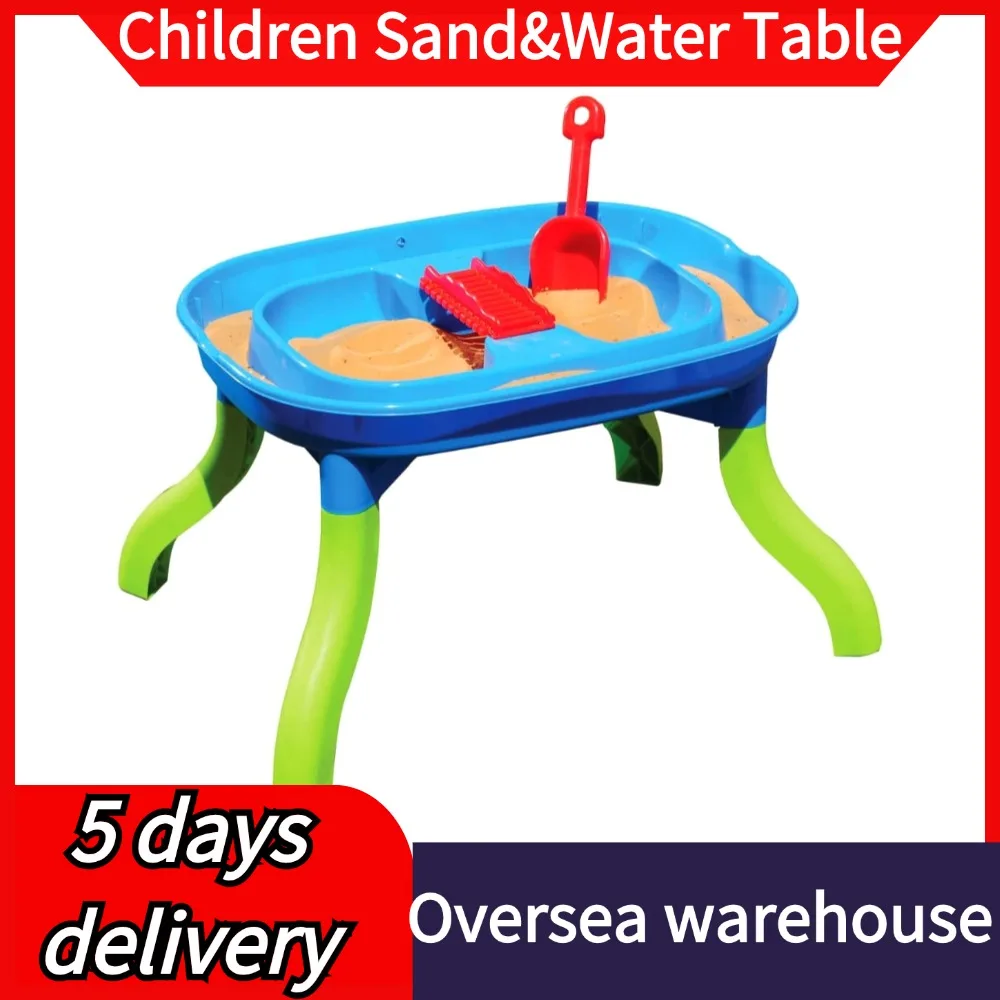 Kids Sand Water Table Summer Beach Children Play Table Toys Outdoor Water Play Equipment Toy Table Children Learning table