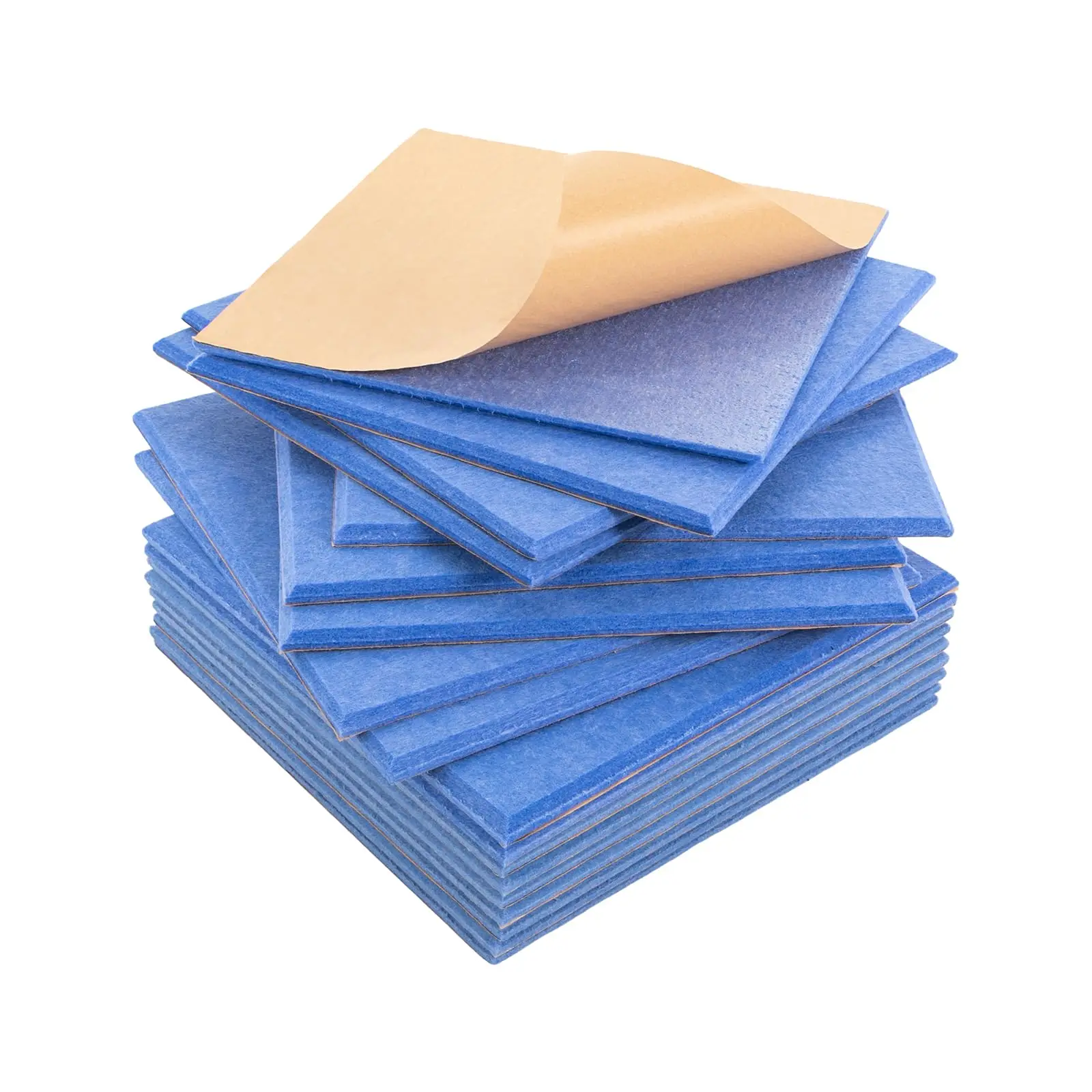 Self Adhesive Acoustik Platten, Pack Mit 18pcs, Hochdichter Schallabsorber, Schallschutz Wand, Acoustic Foam Mats, Acoustikp