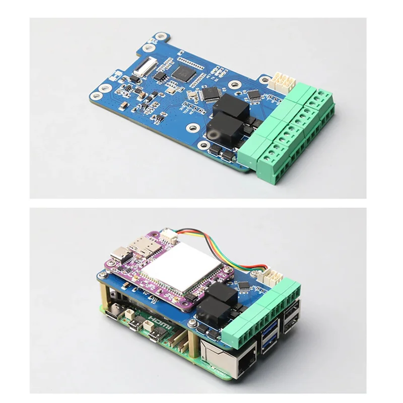 

Превосходный MPUUART для Rpi 5 Pcie к USB UART HAT + чехол для Raspberry Pi 5 RS485 ISO RS232 USB2.0 4G LTE модуль простой в использовании
