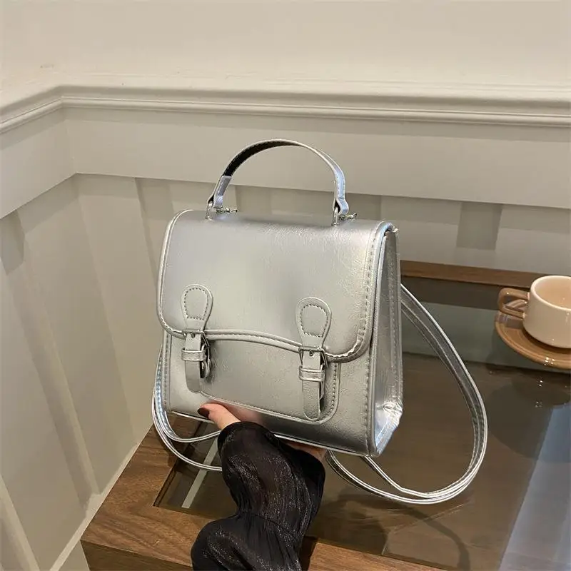 Red Fashionable Versatile Women's Backpack 2026 New College Style Handbag Travel Shoulder Bag Hobo Bag Daily Use