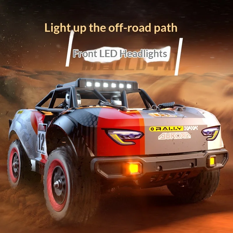 

1/18 Scale Remote Control Electric Off-Road Truck Short Cab High-Speed RC Car Full Proportion Big Foot Model Toy RC Cars
