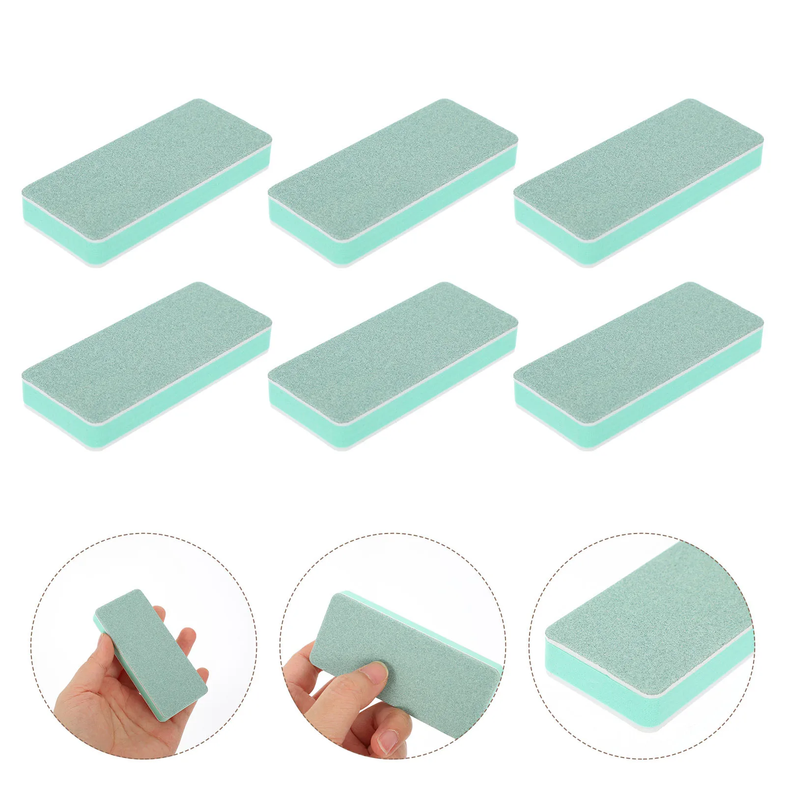 12 pièces manucure soin barre de vernis bandes de meulage pédicure outils de polissage des ongles bloc de polissage fournitures d'art des ongles