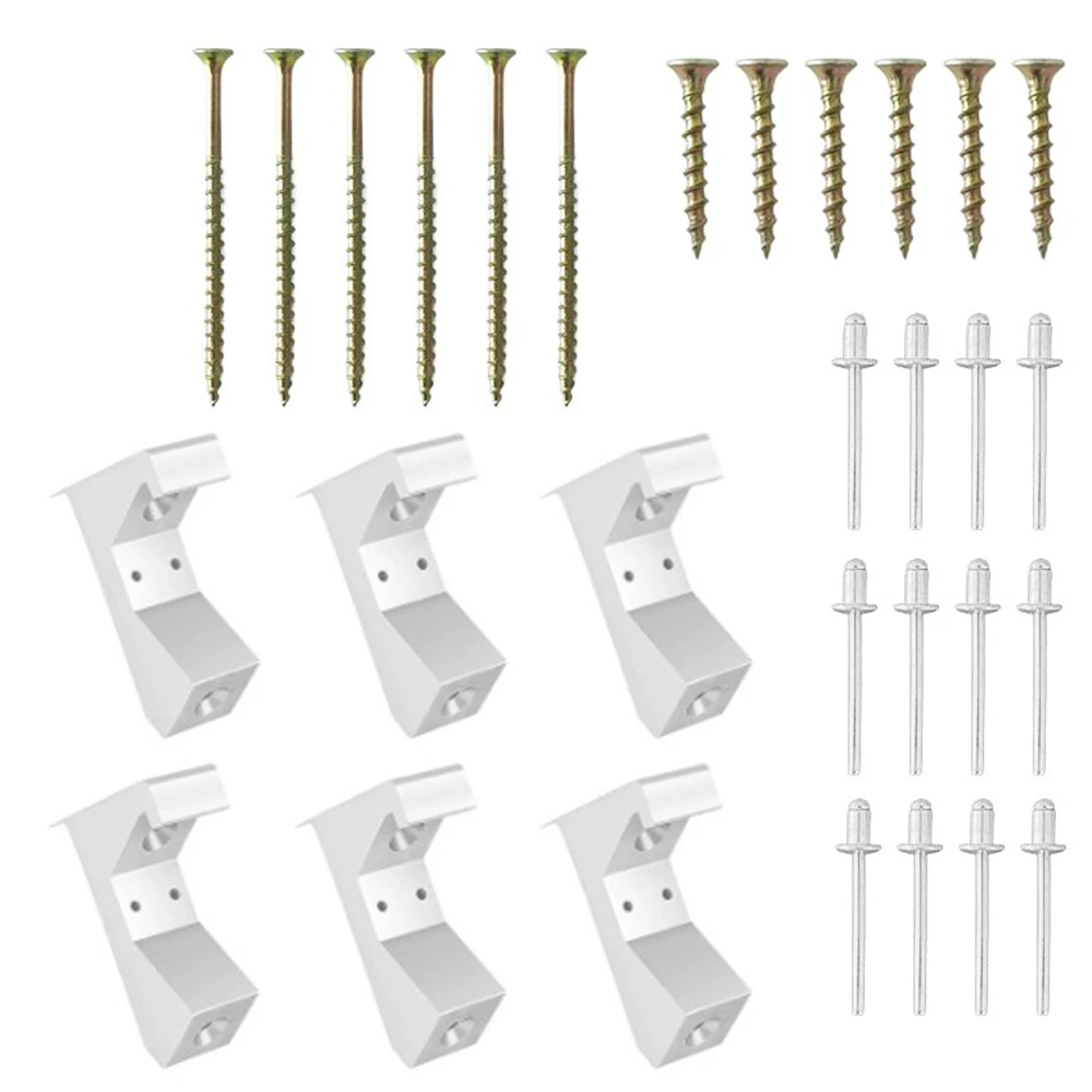 6Pcs Squeaky Floor Repair Kit Floor Repair Tool Effectively Reattach Subfloor to Joists Eliminating Squeaky Floor Sounds