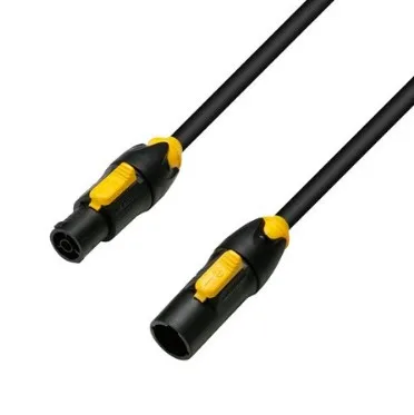 Waterproof  Powercon True 1 Connectors 3*2.5 mm For Stage Light LED Screen
