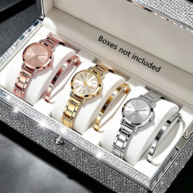 fashionable quartz watch with an open bracelet, perfect for Halloween, Valentine's Day, and various occasions