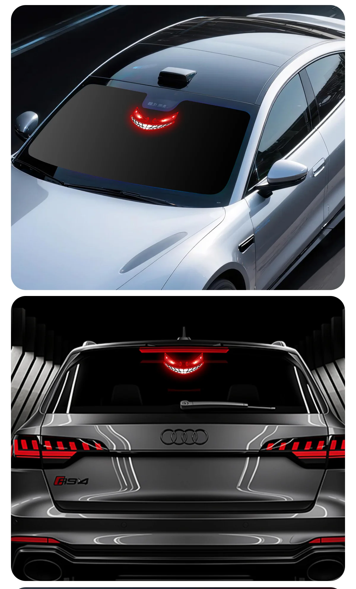 Neue beliebte Devil's Eye Solar-Ladelampe mit dynamischem LED-Licht, mehrere Modi, Warn- und Dekorationslicht ohne Verkabelung – Detail 12