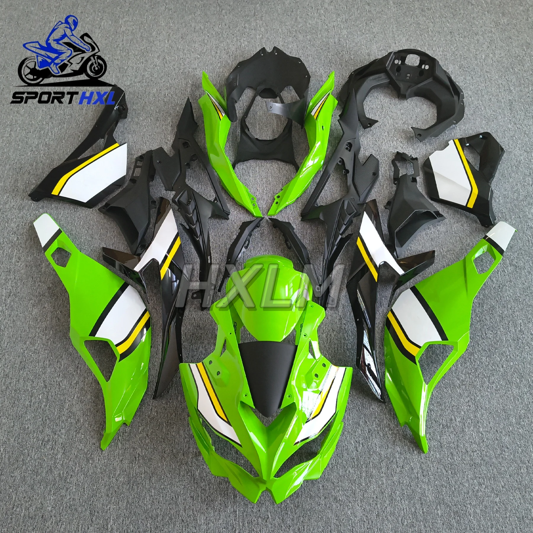 Fit For Kawasaki Ninja Zx25R Zx4R Zx4Rr 2021-2025 Carbon Fiber Paint Plastics Fairing Kit Injection Mold Bodywork Panel Kit