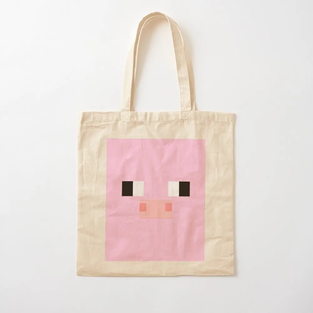 Pig Tote Bag shopping bag logo personalized tote woman shopping bag shopper women