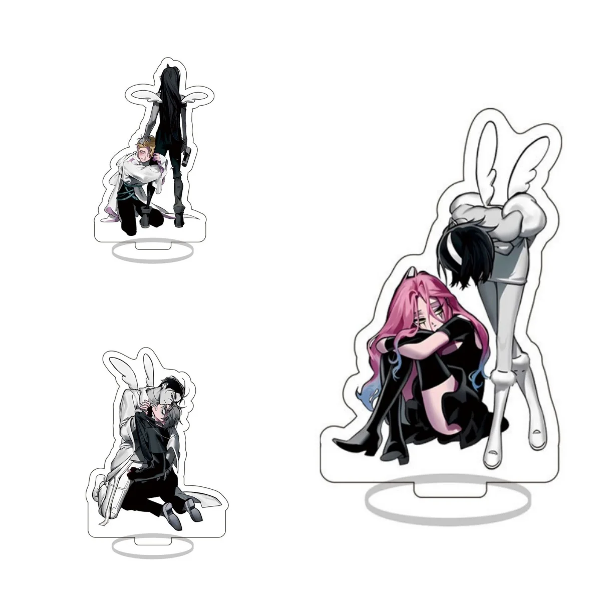 

Anime ”Alien Stage“ 8CM Arylic Stand Ivan，Mizi，Small desktop decoration good-looking ornaments Teacher's Day Gift