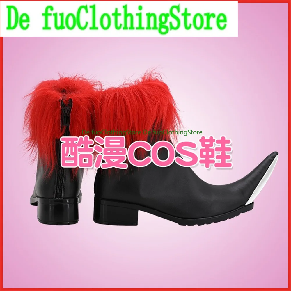 DefuoClothing Store Gogol Stray Dogs Cosplay Sapatos Botas Jogo Halloween Jogo de Natal Anime Personagem Adereços de Festa