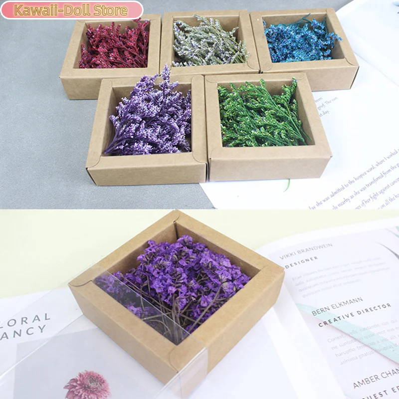 1/12 casa de bonecas flores secas caixa de presente modelo casa de bonecas mini buquê de flores secas decoração brinquedos casa de bonecas acessórios