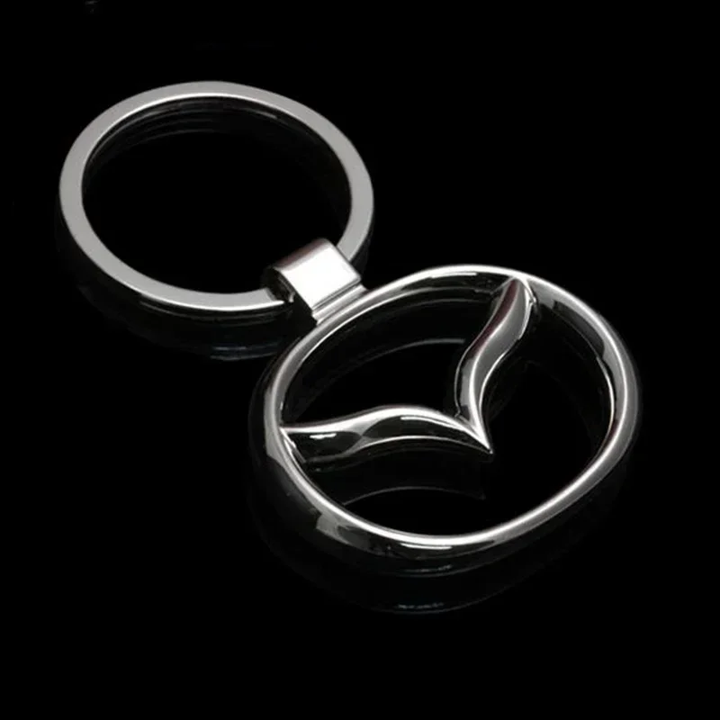 Alloy Keychain Hollow Out Key Ring Pendant Ornaments for Mazda 2 3 6 323 626 RX8 RX7 MX3 CX3 CX5 Atenza Protege Axela Speed 6