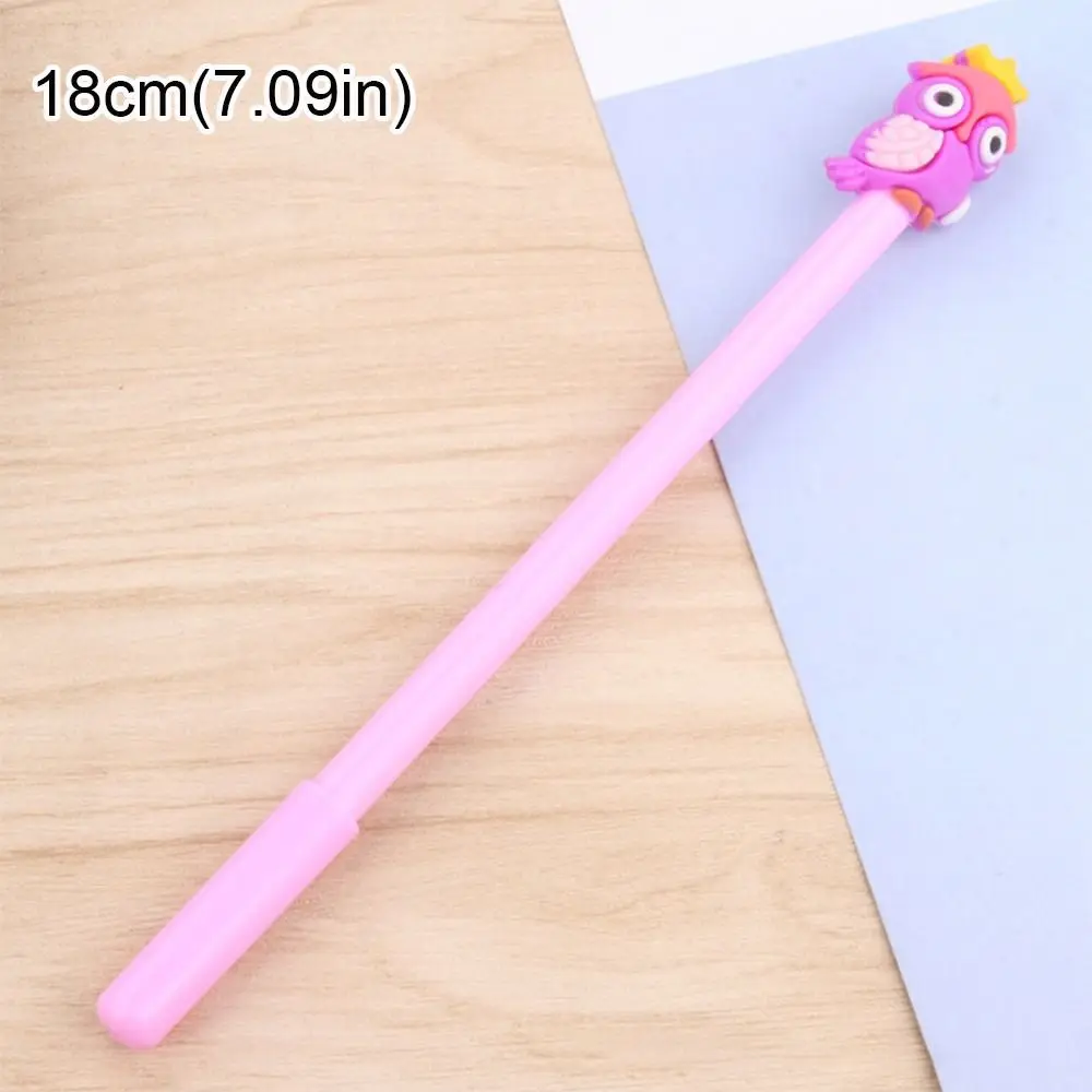 High Quality Plastic Owl Neutral Pen Quick Drying Stationery Owl Gel Pen Rollerball Pen School Office