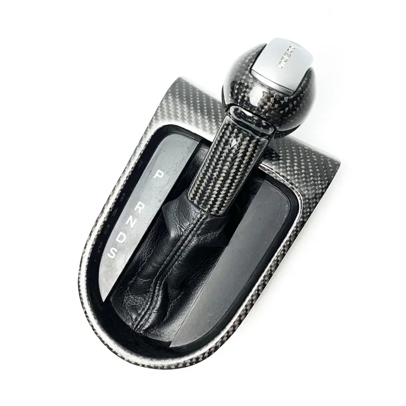 

Suitable for Ford Mustang gear head Mustang wave stick head sports version carbon fiber modification