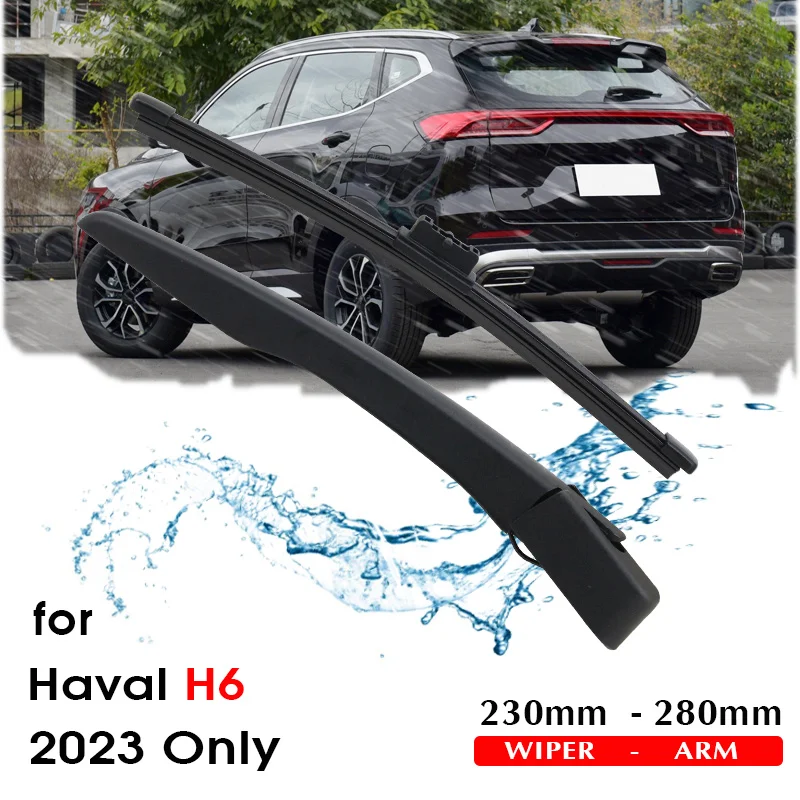 Car Wiper Blade Rear Back Window Windscreen Windshield Wipers For Haval H6 Hatchback 230mm 2023 Only Auto Accessories