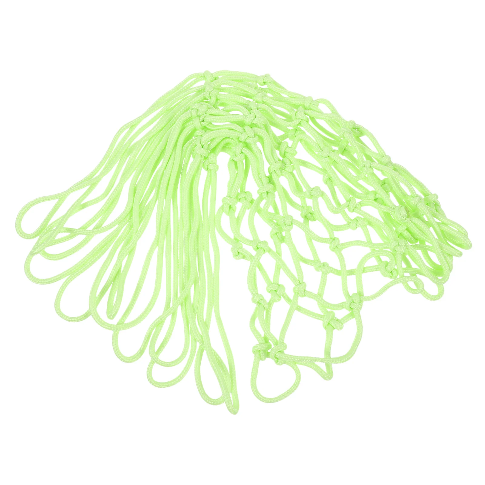 Red de baloncesto luminosa profesional, resistente, fuerte soporte de carga, red de aro para interiores y exteriores, suministros de aro de baloncesto de repuesto