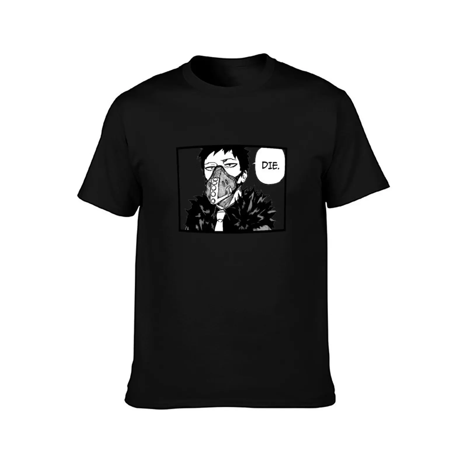 Overhaul manga panel die T-Shirt blacks boys whites mens vintage t shirts