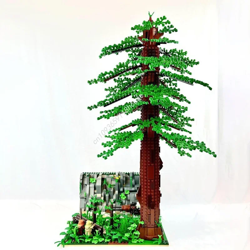

588 деталей MOC: Конструктор «Битва на Звездной Планете Эндор» — идеальный подарок на Рождество, сделанный своими руками, для творческих взрослых