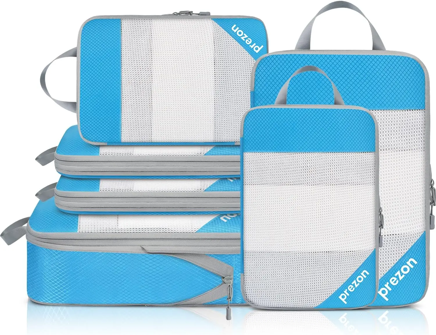 

Compression Packing Cubes for Travel, Lightweight Vacation Essentials, Durable Suitcase Organizer Bags Set
